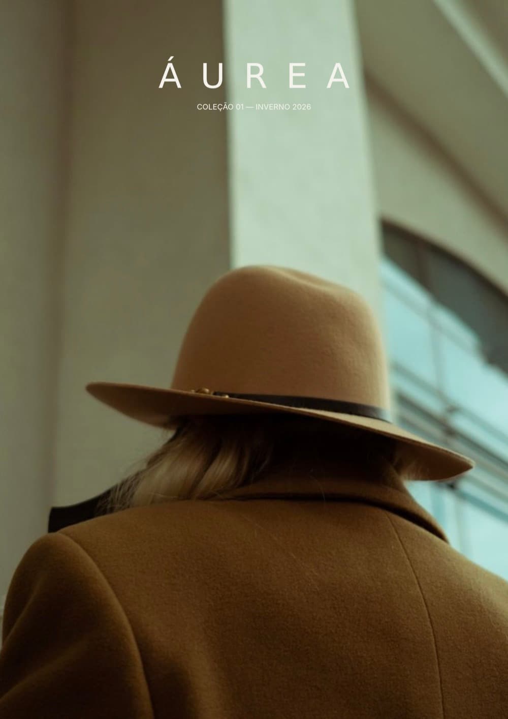 Capa — Áurea, Coleção 01 · Inverno 2026